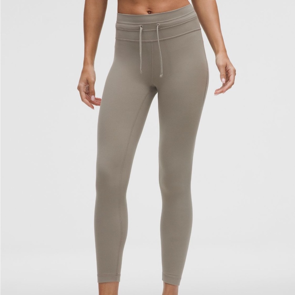 NWT New with Tags Lululemon Groove Warm High-Rise Tight 25” Warm Ash Grey Gray
